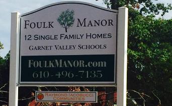 Foulk Manor Sign